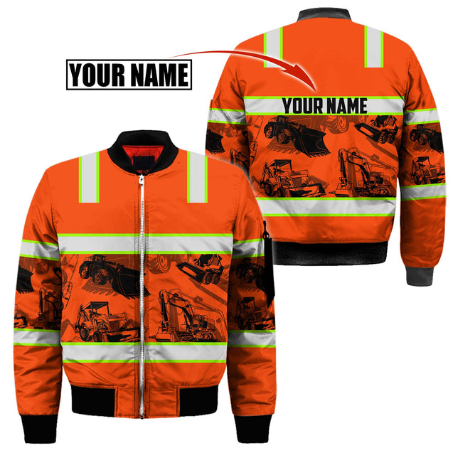 Customize Name Heavy Equipment Operator 3D All Over Printed Unisex Shirt