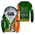 Irish St.Patrick day 3d hoodie shirt for men and women AM112036