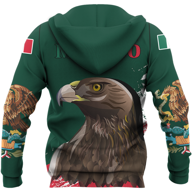 Mexico - Golden Eagle Special Hoodie A7-Apparel-HP Arts-Hoodie-S-Vibe Cosy™