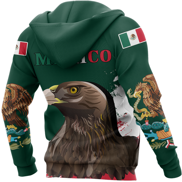 Mexico - Golden Eagle Special Hoodie A7-Apparel-HP Arts-Hoodie-S-Vibe Cosy™