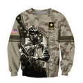 Customized Name US Army 3D All Over Printed Unisex Shirts