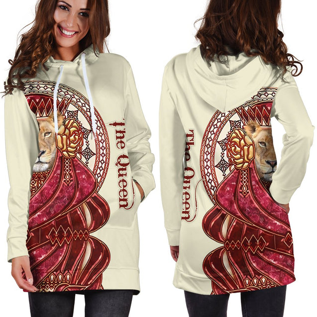 Lion Queen 3D All Over Printed Shirt for Women