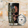 Customize Name United States Army Tumbler