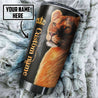 Custom Name Queen Lion Tumbler