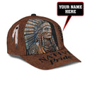 Custom Name Native American Classic Cap