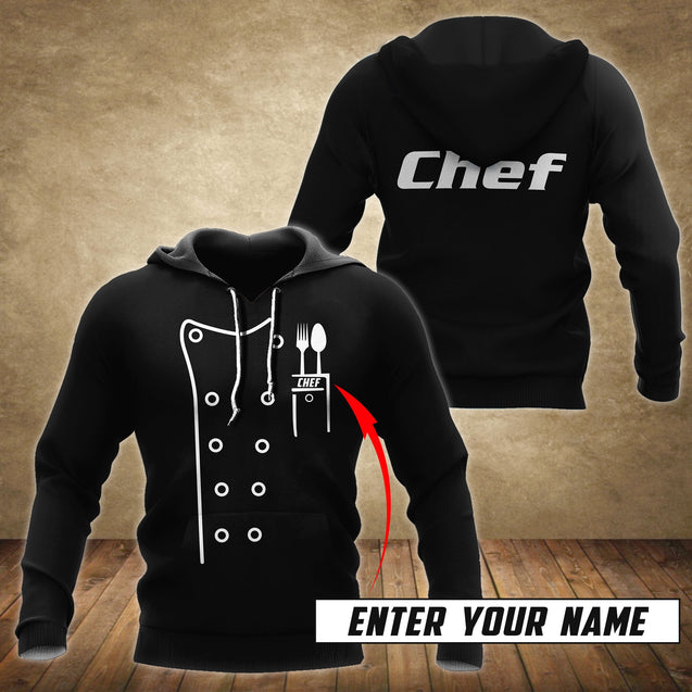 Custom Name Master Chef 3D All Over Printed Unisex Shirts