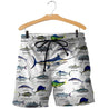 3D All Over Printed Fishing Collection Shirts-Apparel-HP Arts-SHORTS-S-Vibe Cosy™