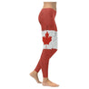 CANADA GRUNGE FLAG LEGGING A0-Apparel-Khanh Arts-Legging-S-Vibe Cosy™