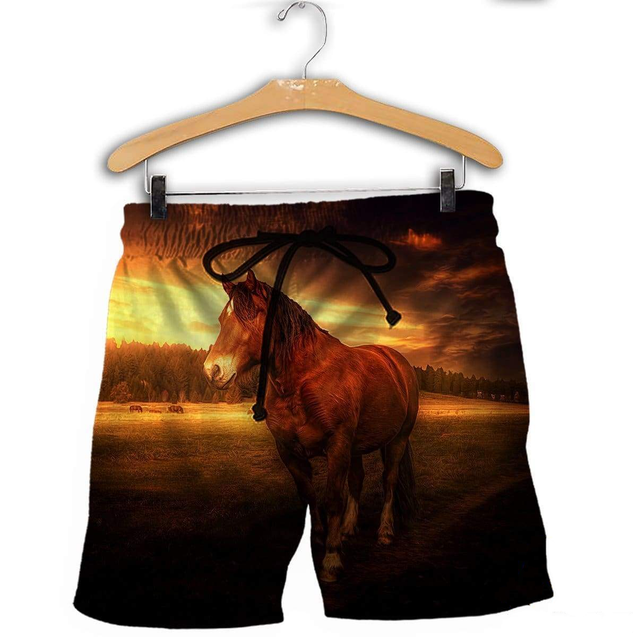 3D PRINTED HORSE CLOTHES HR10-Apparel-NNK-Shorts-S-Vibe Cosy™