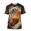 Premium Rooster 3D All Over Printed Unisex Shirts DA8112004