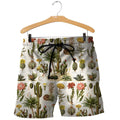 3D All Over Printed Flower and Cactus Shirts-Apparel-NTH-SHORTS-S-Vibe Cosy™