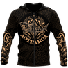 Maori shark tattoo 3d all over printed shirt and short for man and women HHT17072001-Apparel-PL8386-Zipped Hoodie-S-Vibe Cosy™