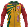 Lithuania Vytis Hoodie Coat Of Arms - Tornado Version-Apparel-Phaethon-Zipped Hoodie-S-Vibe Cosy™