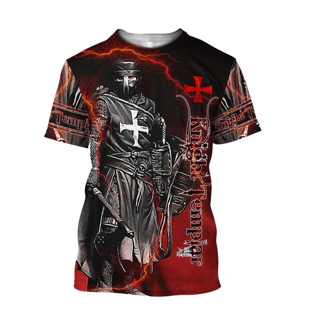 Premium Knight Templar All Over Printed Shirts For Men And Women MEI