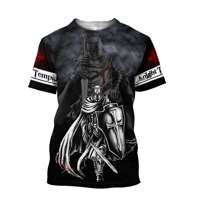 Premium Knight Templar All Over Printed Shirts For Men And Women MEI