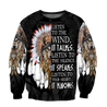 Wolf Native American Hoodie 3D All Over Printed Shirts