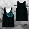 Maori Tangaroa Tattoo New Zealand All Over Hoodie - Blue NVD-Apparel-Dung Van-Tank Top-S-Vibe Cosy™