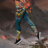 Owl mandala legging + hollow tank combo QB05132001-Apparel-HG-S-No tank-Vibe Cosy™