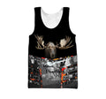 ELK Hunting 3D All Over Printed Shirts For Men LAM