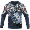 Tonga in My Heart Polynesian Tattoo Style 3D Printed Shirts TT0028-Apparel-TT-Zipped Hoodie-S-Vibe Cosy™