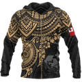 Tonga in My Heart Polynesian Tattoo Style 3D Printed Shirts TT0024-Apparel-TT-Zipped Hoodie-S-Vibe Cosy™