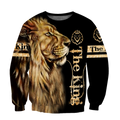 King Lion 3D All Over Printed Combo Sweater + Sweatpant