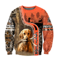 Dog Hunting Camo 3D All Over Print  Hoodie HHT17082003