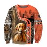 Dog Hunting Camo 3D All Over Print  Hoodie HHT17082003