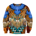 Eagle Native American Hoodie 3D All Over Printed Shirts LAM2019091-LAM