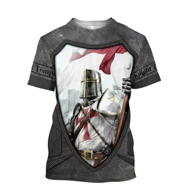 Premium Knight Templar All Over Printed Shirts For Men And Women MEI