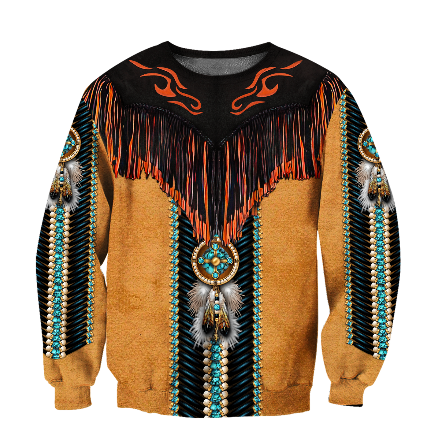 Premium Native American Hoodie 3D All Over Printed Shirts DA17112002CLVH-LAM