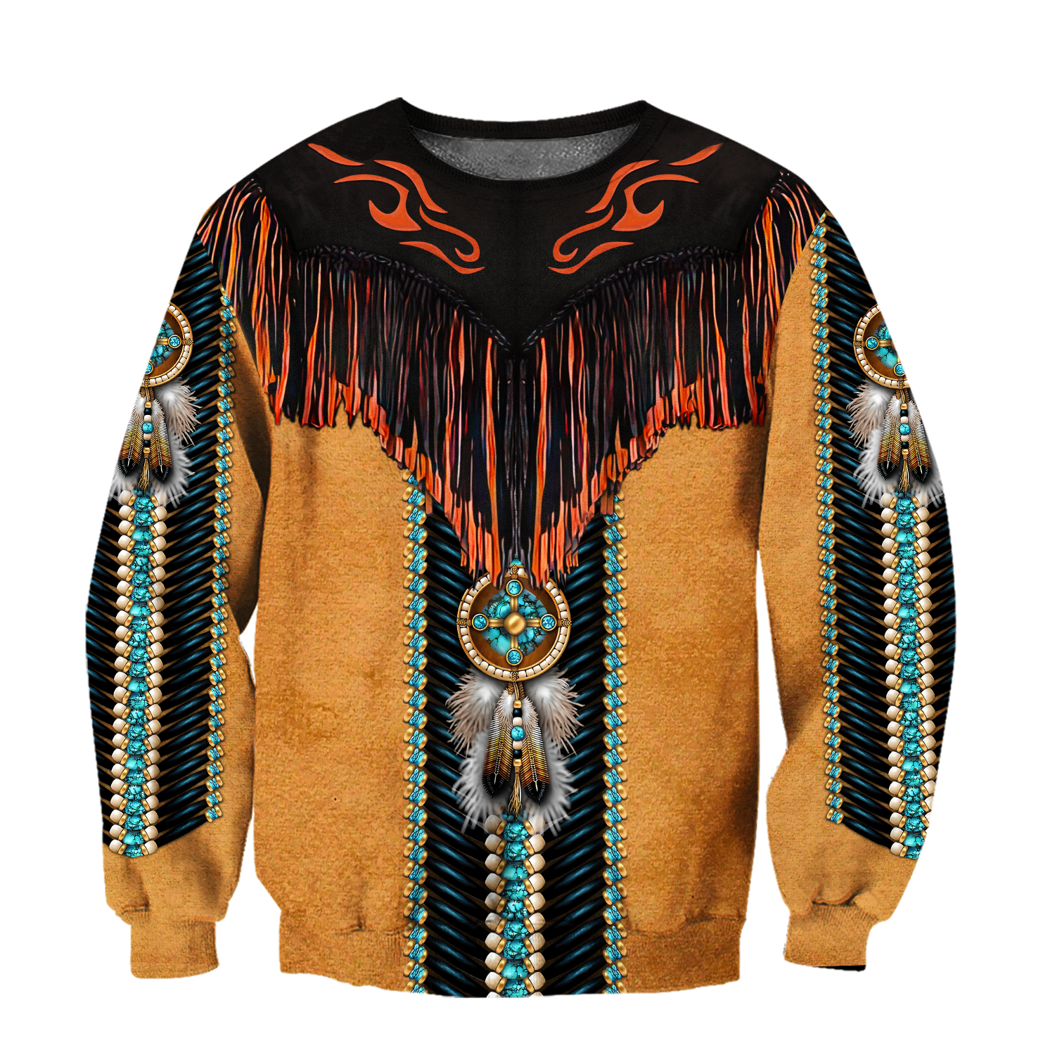 Premium Native American Hoodie 3D All Over Printed Shirts DA17112002CLVH-LAM