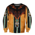 Premium Native American Hoodie 3D All Over Printed Shirts DA17112002CLVH-LAM