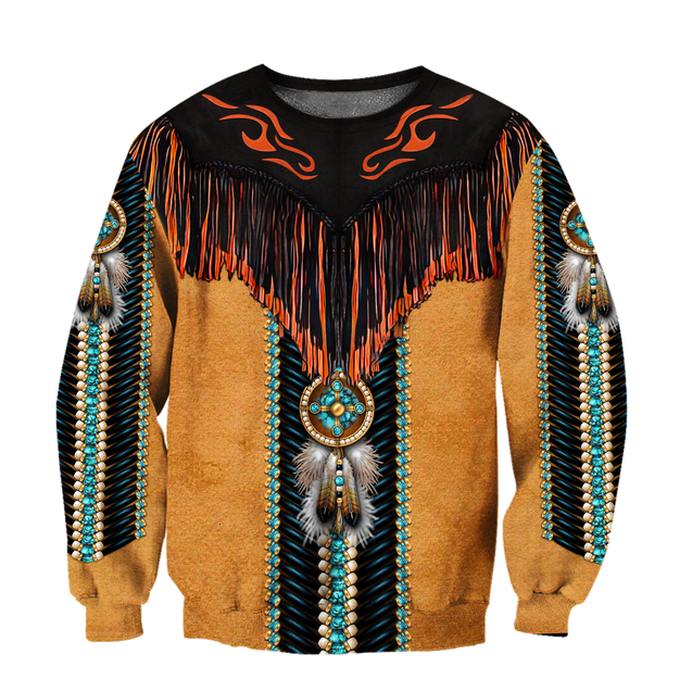 Premium Native American Hoodie 3D All Over Printed Shirts DA17112002CLVH-LAM