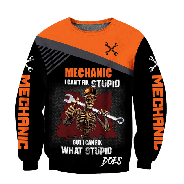 I Can Fix What Stupid Does All Over Printed Mechanic Hoodie For Men and Women DA15102002