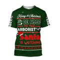 Premium Arborist All Over Printed Christmas Shirts For Men And Women MEI