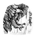 The Great Eagle Tatoo 3D All Over Print Hoodie HHT2108207
