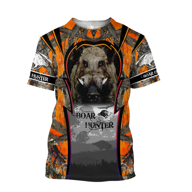 All Over Printed Boar Hunter Hoodie MEI09162002 -MEI