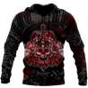 Gothic coat of arms with skull and angels 3D all over printed for men and women HHT14082003