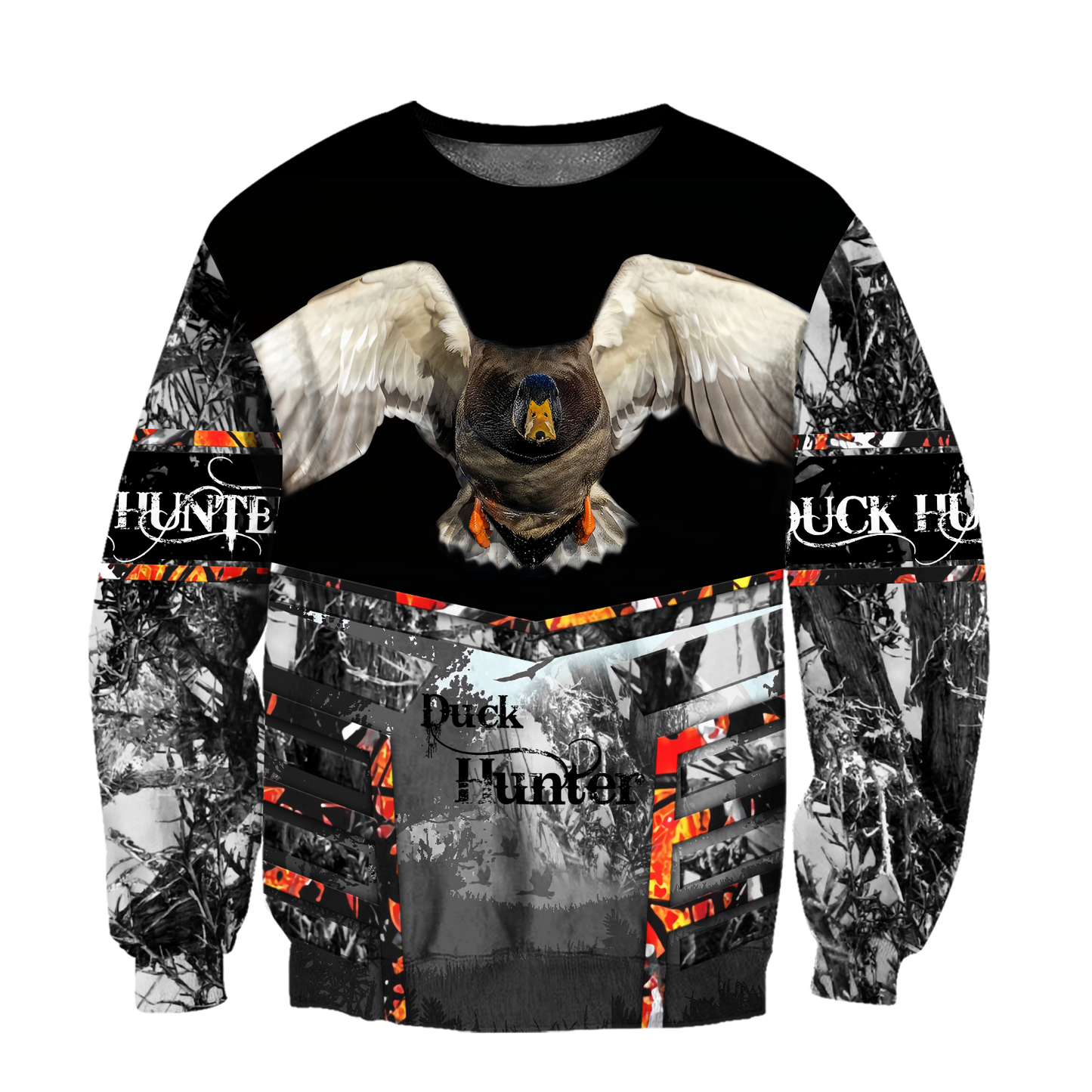 Duck Hunter 3D All Over Printed Shirts For Men LAM