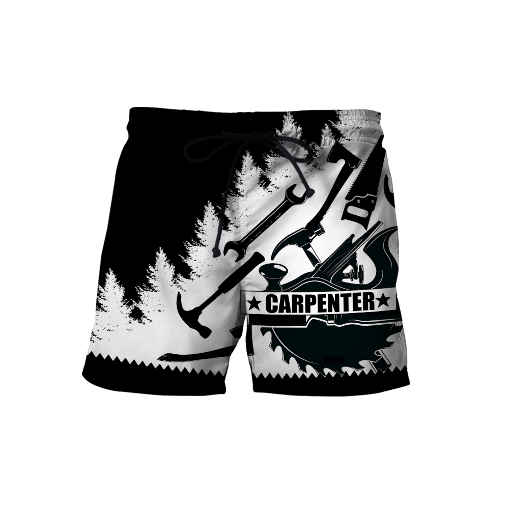 Premium Carpenter Man Tools Black and White Unisex Shirts DL20103201