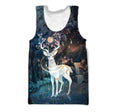 BEAUTIFUL DEER 3D ALL OVER PRINTED SHIRTS ANN231002-Apparel-PL8386-Tanktop-S-Vibe Cosy™