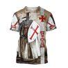 Premium Knight Templar Shield And Sword All Over Printed Shirts For Men And Women MEI