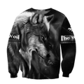 Tattoo Wolf 3D All Over Printed Hoodie For Men and Women DAST19102001