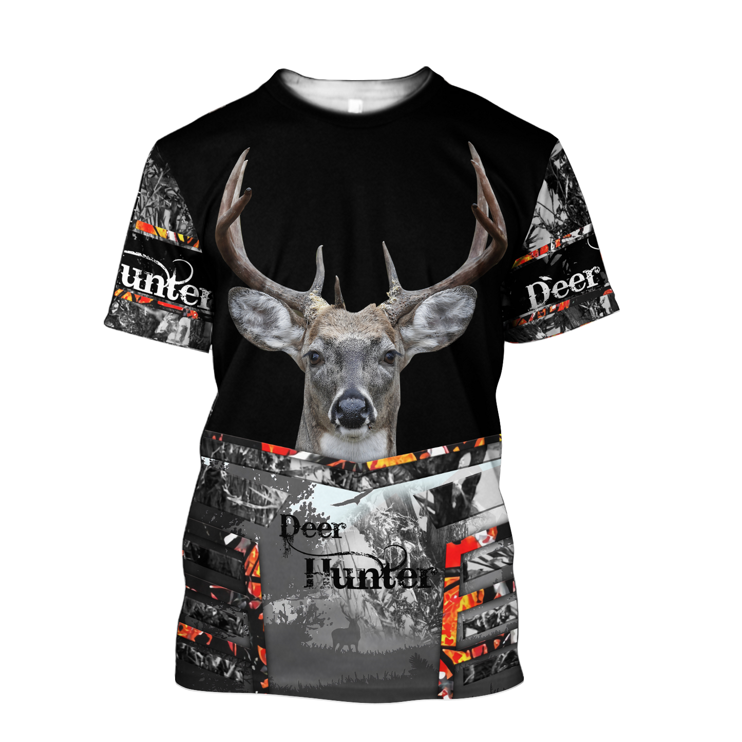 Deer Hunting 3D All Over Printed Shirts For Men LAM