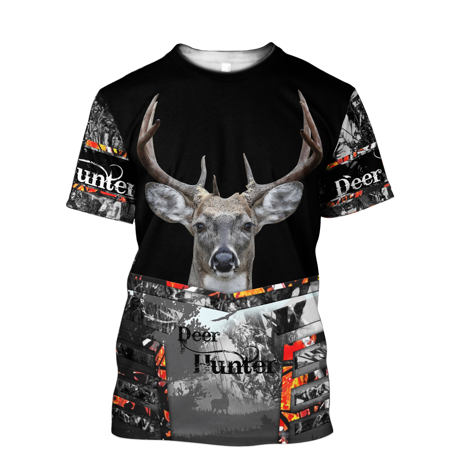Deer Hunting 3D All Over Printed Shirts For Men LAM