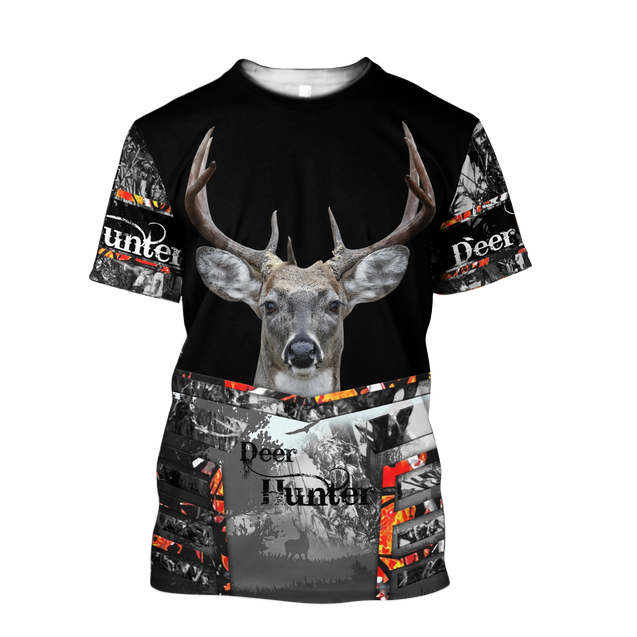 Deer Hunting 3D All Over Printed Shirts For Men LAM