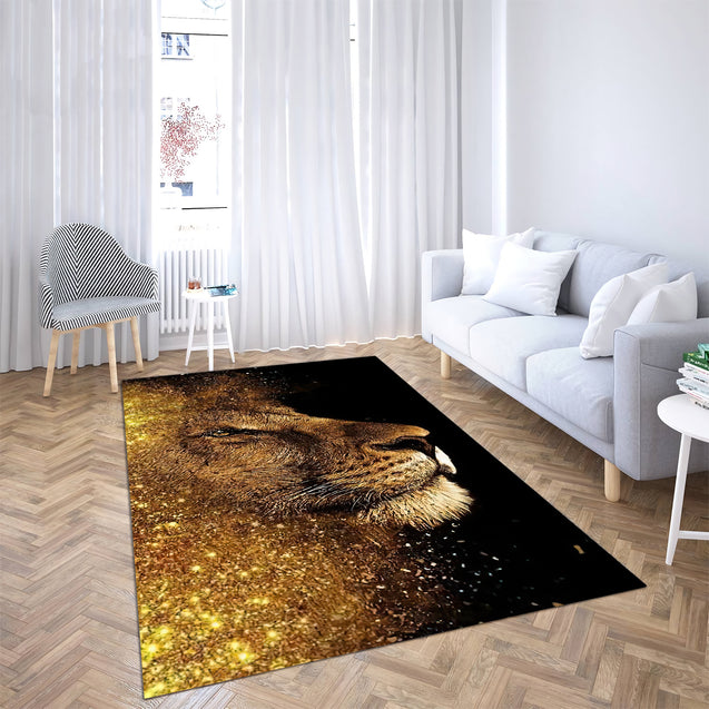 Gold Lion Combo Rug