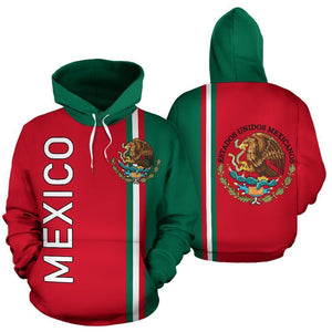 Mexico All Over Hoodie - Straight Version-Apparel-Phaethon-Hoodie-S-Vibe Cosy™