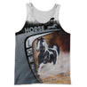 Beautiful Horse 3D All Over Printed Shirts TA041203-Apparel-TA-Tank Top-S-Vibe Cosy™